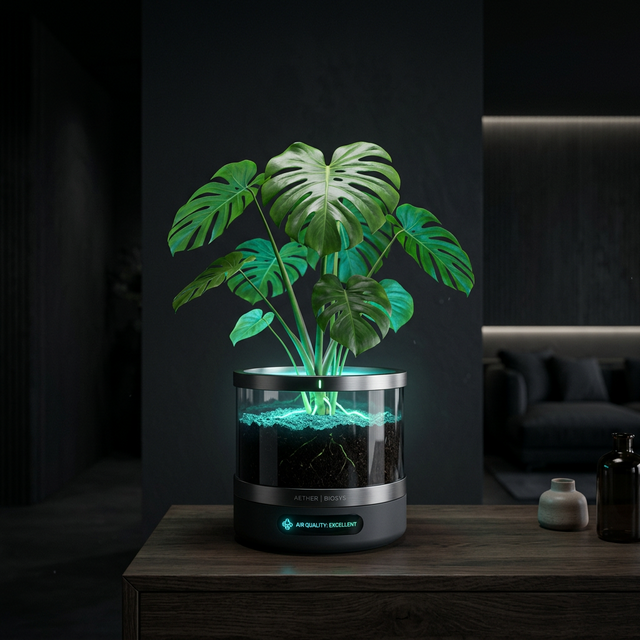AeroLeaf Glowing Plant